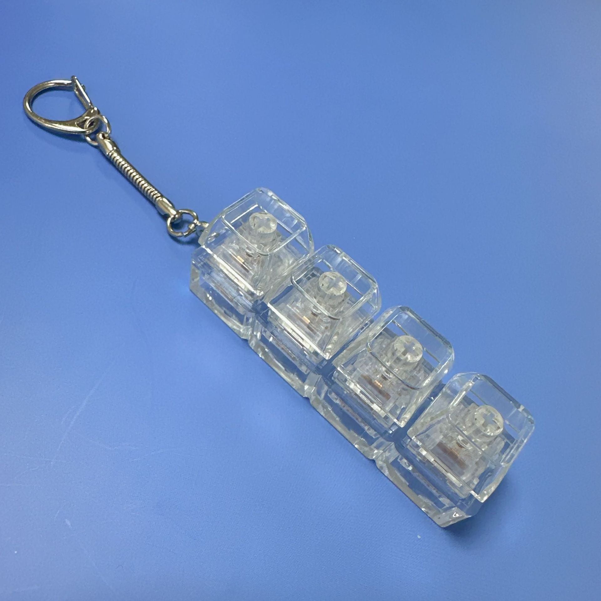 Stress Relief Mini Keyboard Keychain