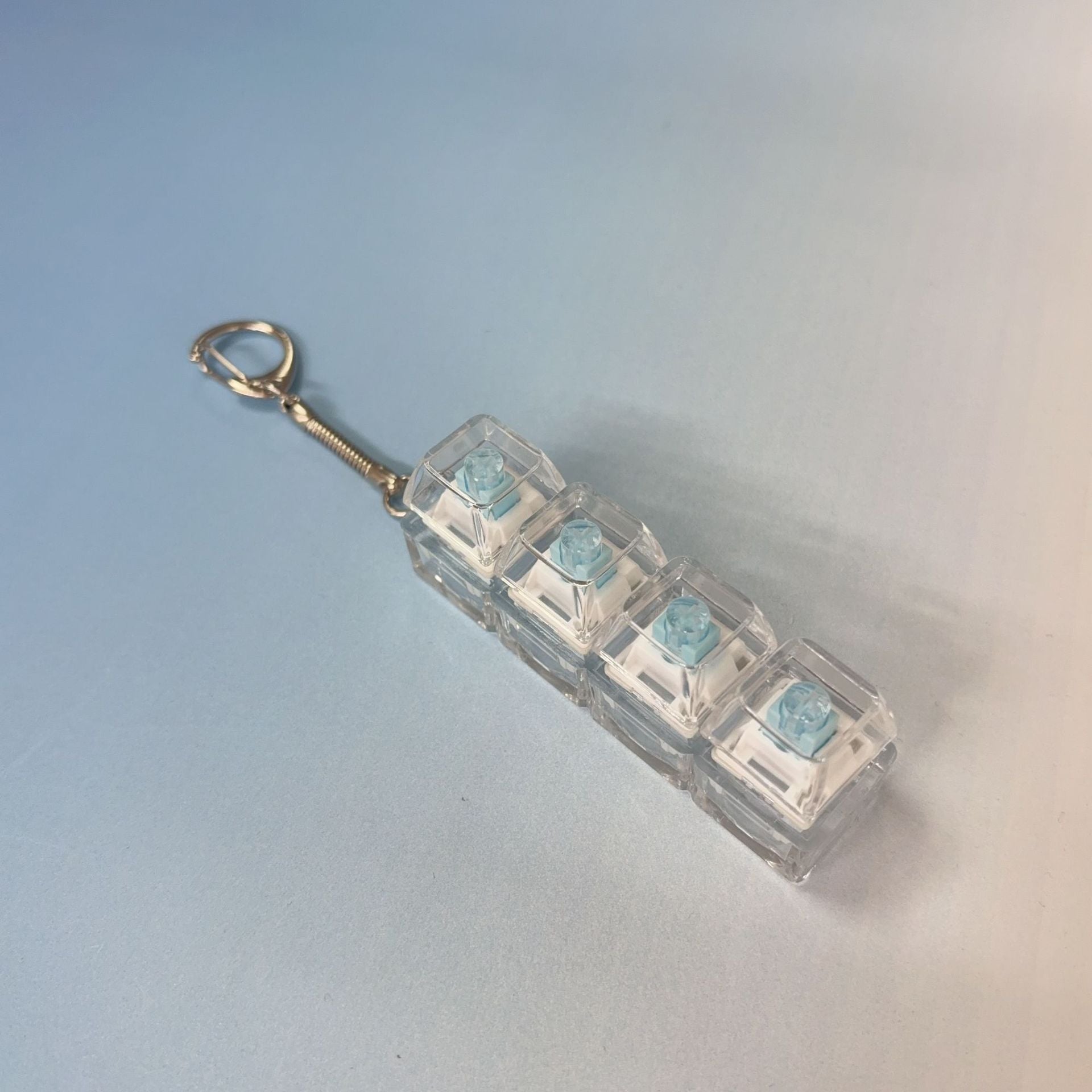 Stress Relief Mini Keyboard Keychain
