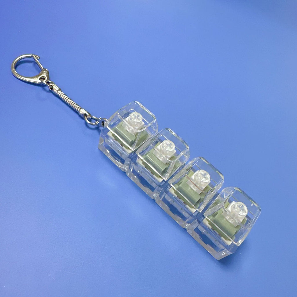 Stress Relief Mini Keyboard Keychain