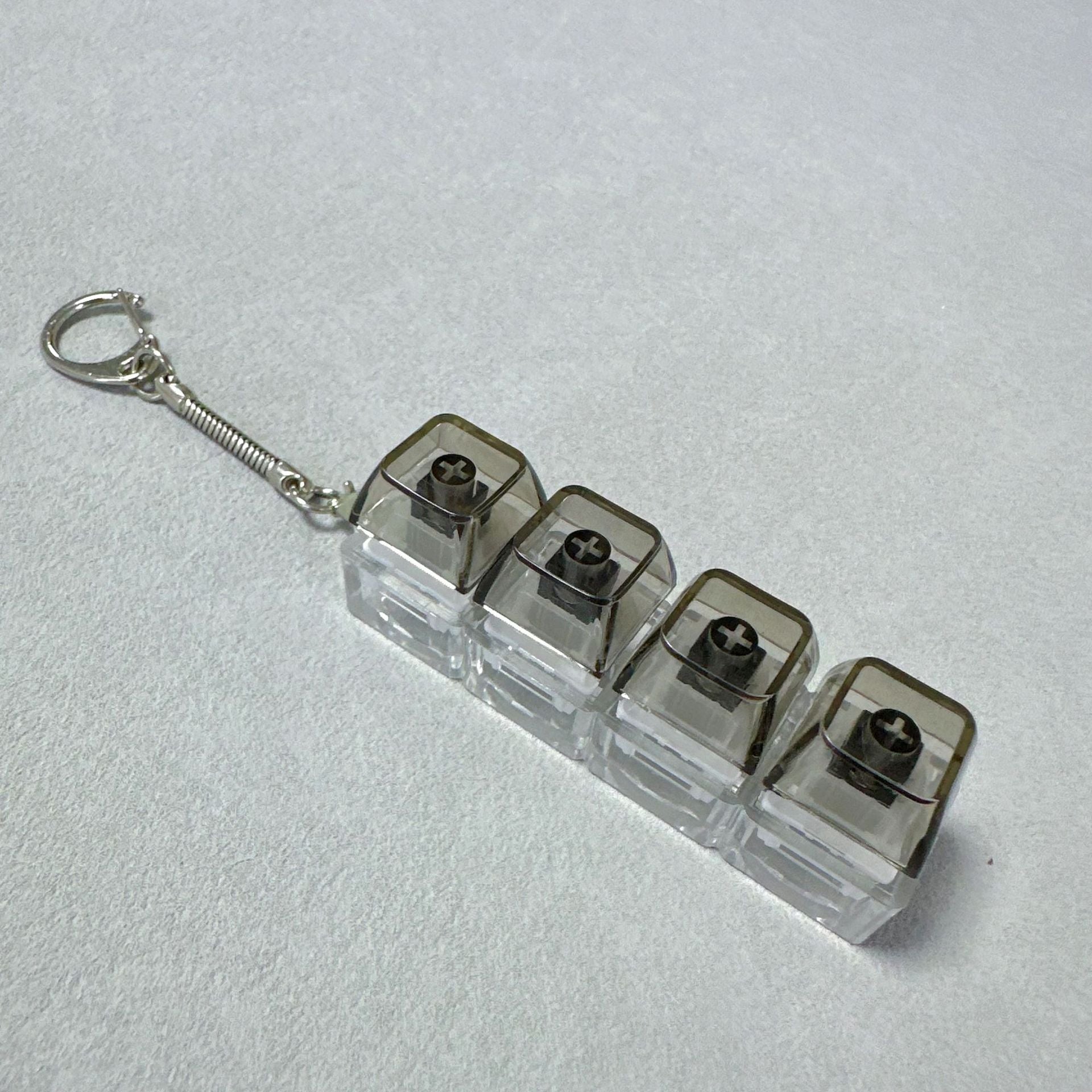 Stress Relief Mini Keyboard Keychain
