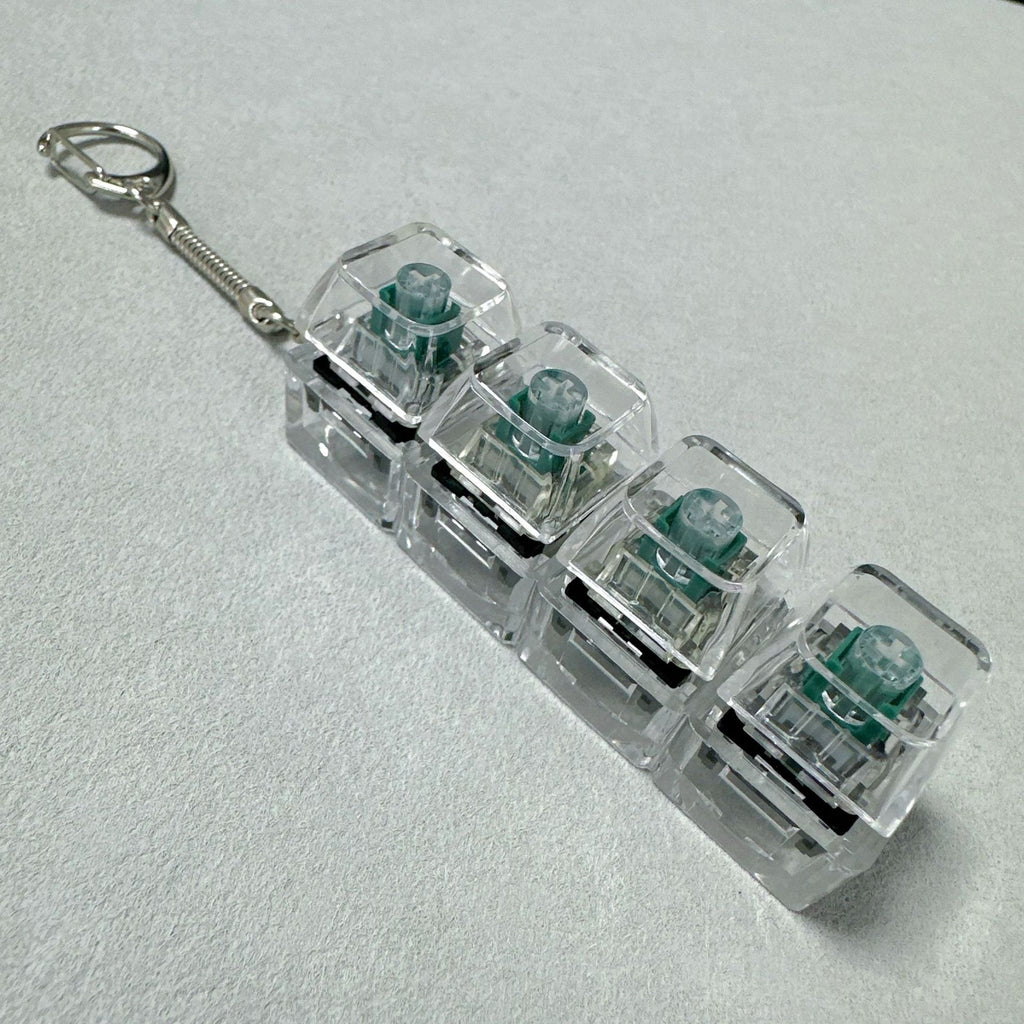 Stress Relief Mini Keyboard Keychain