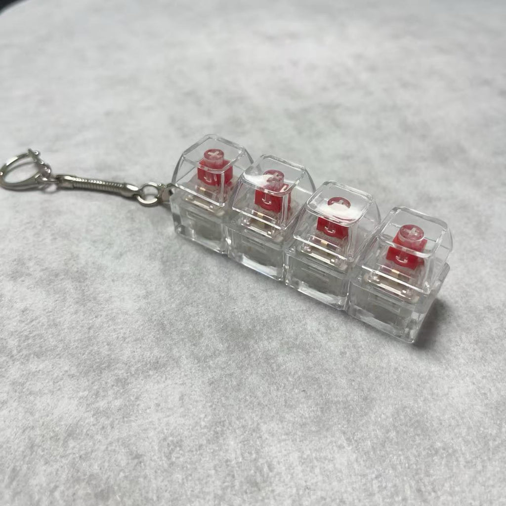 Stress Relief Mini Keyboard Keychain