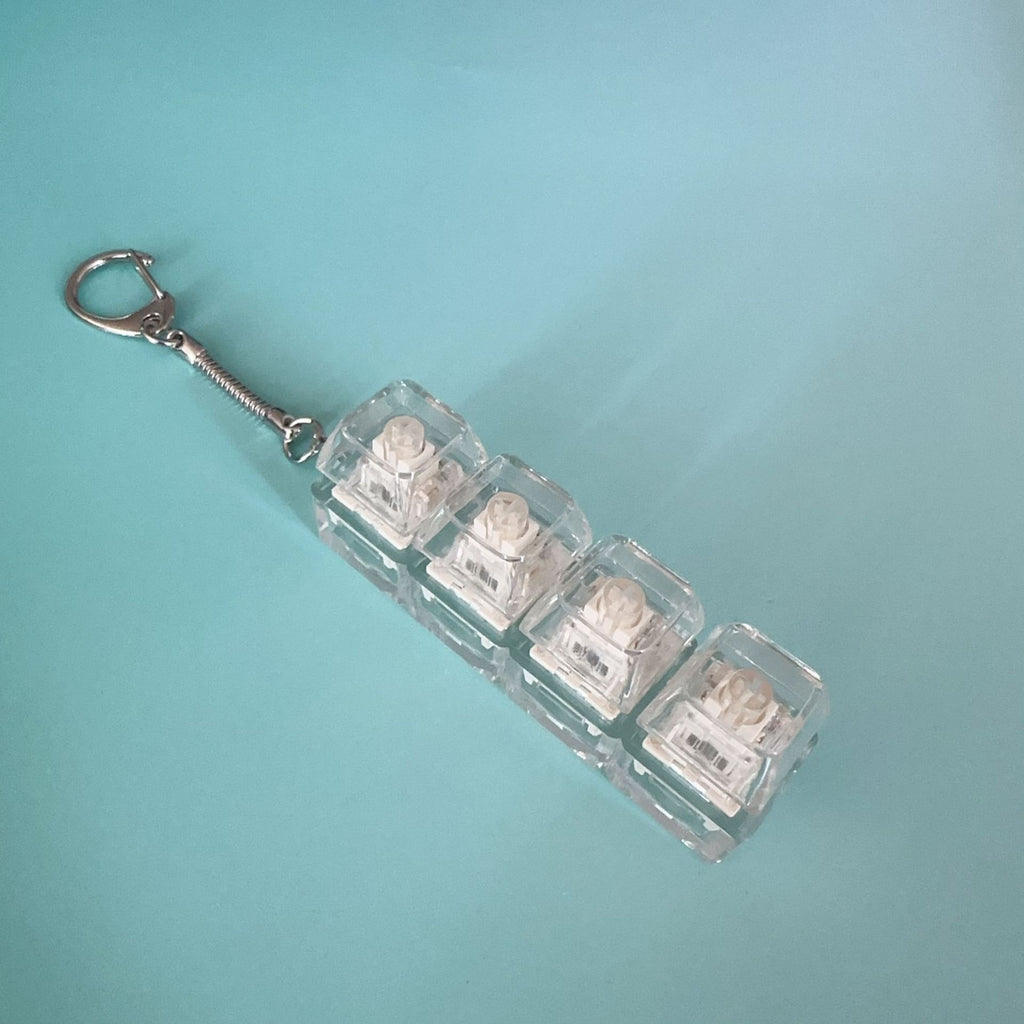 Stress Relief Mini Keyboard Keychain