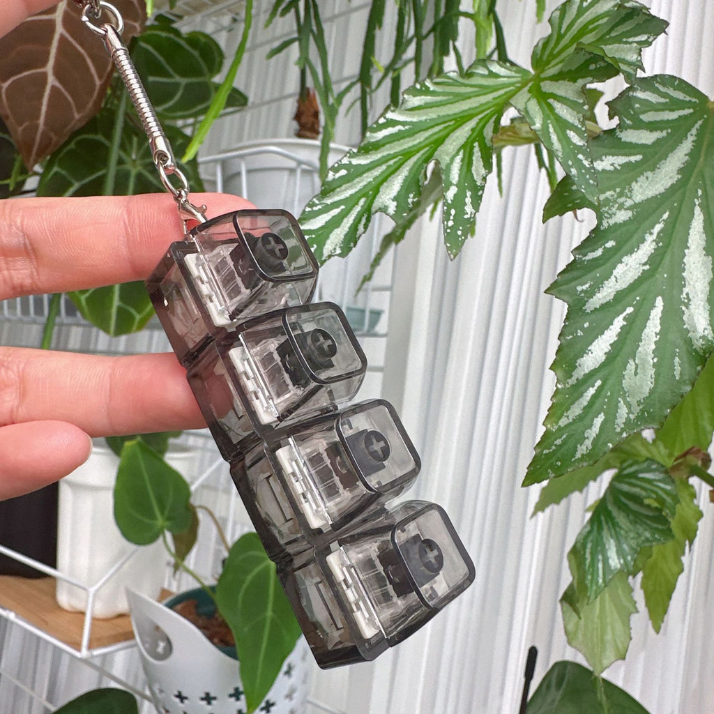 Stress Relief Mini Keyboard Keychain