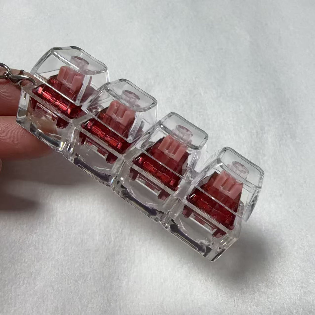 Stress Relief Mini Keyboard Keychain